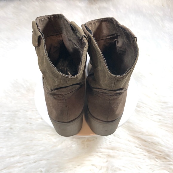 Green Ankle Booties - Picture 4 of 6